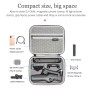 Pour DJI Osmo Mobile 6 Startrc Portable Aproofroproof Pu Case Bag (gris foncé)