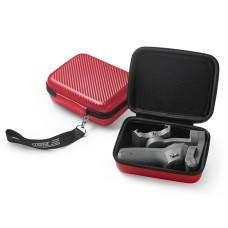 Startrc PU Carbon Waterproof Box за съхранение за DJI Osmo Mobile 3 Gimbal (Red)