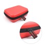 Boîte de rangement imperméable Startrc Pu Carbon pour DJI Osmo Mobile 3 Gimbal (rouge)