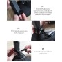 Startrc ბეისბოლის ქუდი j-hook buckle mount & screw for xiaomi fimi palm 4k gimbal კამერა (შავი)
