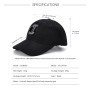 Chapeau de baseball Startrc avec monture et vis de boucle J-Hook pour xiaomi fimi Palm 4K caméra cardan (noir)