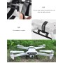 Shockproof Quick Release Anti-collision Landing Gear Height Extender Holder for Xiaomi FIMI X8 SE(Black)