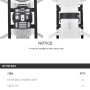 Шокопродажный быстрый выпуск анти-Collision Height Gear Hoster Hostender для Xiaomi Fimi X8 SE (черный)
