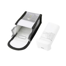 RCSTQ for FIMI X8 Mini Drone Battery Li-Po Safe Explosion-proof Storage Bag(Silver)