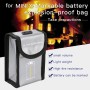 RCSTQ за FIMI X8 Mini Drone Battery Battery Li-Po Безопасен чанта за съхранение на експлозия (сребро)