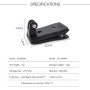 Startrc Pocket PTZ -kameran laajennustarvikkeet Holder + reppuleike Xiaomi Fimi -palmuun