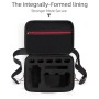 Single Shoulder Storage Bag Shockproof Waterproof Travel Carrying Cover Hard Case for FIMI X8 Mini(Black + Black Liner)
