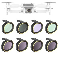 JSR для FIMI X8 Mini Drone 8 в 1 UV + CPL + ND8 + ND16 + ND32 + Star + Night Lens Filter Kit