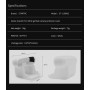 Startrc PTZ -kamera Pikapoisto ja kokoonpanolinssi Kansi Suojakansi Valkoinen sovellettava Xiaomi Fimi X8 SE