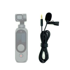 3,5 mm gränssnitt Lavalier -mikrofon för FIMI Palm 2/Pro Pocket Camera