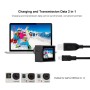 Puluz Mini 5-pin USB sünkroonimisandmete laadimiskaabel GoPro Hero4 /3+ /3 jaoks, pikkus: 1m