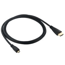 Full 1080P Video HDMI to Micro HDMI Cable for GoPro HERO 4 / 3+ / 3 / 2 / 1 / SJ4000, Length: 1.5m