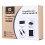 PULUZ 7 in 1 lisävarustelaturi -yhdistelmäpaketit (akut + kaapeli + akku latu + mesh laukku) GoPro Hero3 + /3
