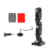 2 Set Cycling Helmet Adhesive Multi-Joint Arm Fixed Mount Set for GoPro Hero11 Black / HERO10 Black / GoPro HERO9 Black / HERO8 Black / HERO7 /6 /5 /5 Session /4 Session /4 /3+ /3 /2 /1, DJI Osmo Action and Other Action Cameras Top Combo Kit
