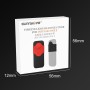 SunnyLife IST-BHT627 Case protector de silicona para Insta360 One X (negro)
