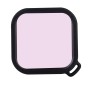 Négyzet alakú ház búvár színű lencse szűrő az Insta360 -hoz egy r 4k kiadás / 1 hüvelykes dition (rózsaszín)