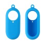 Caso protector de silicona para el cuerpo Insta360 Go 2 (azul)