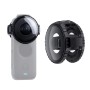 Lens Guard Protective Glass Cover för Insta360 One X2 (svart)