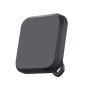 Für Insta360 Ein R 4K mit salrahmen schocksicherem Silikonschutzgehäuse mit Linsenkappenabdeckung (schwarz)