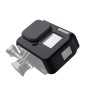 对于Insta360，一个R 4K带框架防震硅胶保护盒带镜头盖（黑色）