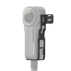 Dla Insta360 One RS 1-calowa Edycja 360 Niewidoczne wspornik mikrofonowy dla Rode Wireless Go / Go II (czarny)