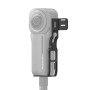 Для Insta360 Один Rs 1-дюймовий 360 видання Невидима кронштейна мікрофонів для Rode Wireless Go / Go II (чорний)