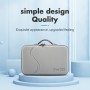 For Insta360 One X3 STARTRC Diamond Texture Camera and Accessories PU Storage Case Bag (Grey)
