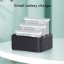 За Insta360 x3 / One x2 три-слот батерии бързо зарядно устройство (черно)