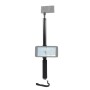 Startrc Super Long Pidenneble Pole -alumiini-seos Selfie Stick Monopod insta360: lle yksi x / evo, matkapuhelin, pituus: 45cm-200 cm (musta)
