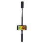 Startrc super long extendable pole en aluminium alliage selfie stick monopode pour insta360 un x / evo, téléphone portable, longueur: 45cm-200cm (noir)
