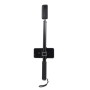 Startrc Super Long Pidenneble Pole -alumiini-seos Selfie Stick Monopod insta360: lle yksi x / evo, matkapuhelin, pituus: 45cm-200 cm (musta)