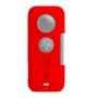 PuLuz Silicone Protective Case med linsskydd för Insta360 One X (röd)