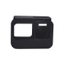 PuLuz Shock-Proof Silicone Protective Case för Insta 360 One R 4K med ram (svart)