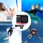 Puluz 60 מ 'עומק מתחת למים מארז מצלמה אטום למים דיור עבור Insta360 One R 4K מהדורה זווית רחבה (שקופה)