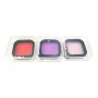 Filtro lente a colori per immersioni per alloggiamento quadrata Puluz per Insta360 One R 4K Edition / 1 pollice Edition (Pink)