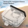 Puluz 40m undervattensdjupdykning Vattentät kamerahus för Insta360 One R Panorama Camera Edition (Transparent)