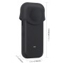 PULUZ Full Body Dust-proof Silicone Protective Case for Insta360 ONE X2 (Black)