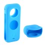PULUZ Full Body Dust-proof Silicone Protective Case for Insta360 ONE X2 (Blue)