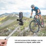 PULUZ Plastic Protective Frame Mount Cage with Tripod Base Adapter for Insta360 GO 2 (Black)