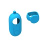 Puluz Silikon -Schutzhülle mit Linsenabdeckung für Insta360 Go 2 (blau)