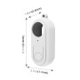 PULUZ Silicone Protective Case with Lens Cover for Insta360 GO 2(White)