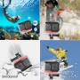 Puluz 60m Unterwassertiefe Tauchkoffer wasserdichtes Kameragehäuse für Insta360 Ein RS 4K Edition (transparent)