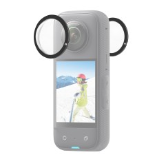 За Insta360 x3 Puluz Lens Guard PC Защитен капак (черен)