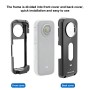 For Insta360 X3 PULUZ Metal Protective Cage Rig Housing Frame with Lens Protector(Black)