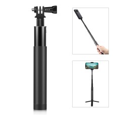Puluz 73,5 cm kovový selfie hůl monopod s neviditelným adaptérovým základnou a šroubem pro Insta360 One RS / X2 / X3