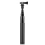 Puluz 73,5 cm Metall -Selfie -Stick -Monopod mit unsichtbarem Adapterbasis & Schraube für Insta360 Ein RS / X2 / X3