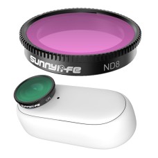 Filtre de caméra SunnyLife Sports pour Insta360 Go 2, Couleur: ND8
