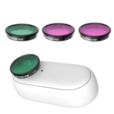 SunnyLife Sportkamera Filter für Insta360 Go 2, Farbe: 3 in 1 Cpl+Nd8+Nd16