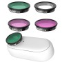 SunnyLife'i spordikaamera filter Insta360 Go 2, värv: 4 1 CPL+UV+ND4+ND8