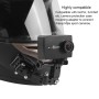 Kerékpáros sisak ragasztó, többszörös kar rögzített tartó szett j-hook csat tartóval és csavarral a dji osmo akcióhoz, GoPro Hero10 fekete /9 fekete /hero8 fekete /7/6/5 /5 munkamenet /4 /3+ /3+ / 3/2/1, xiaoyi és egyéb akció kamerák